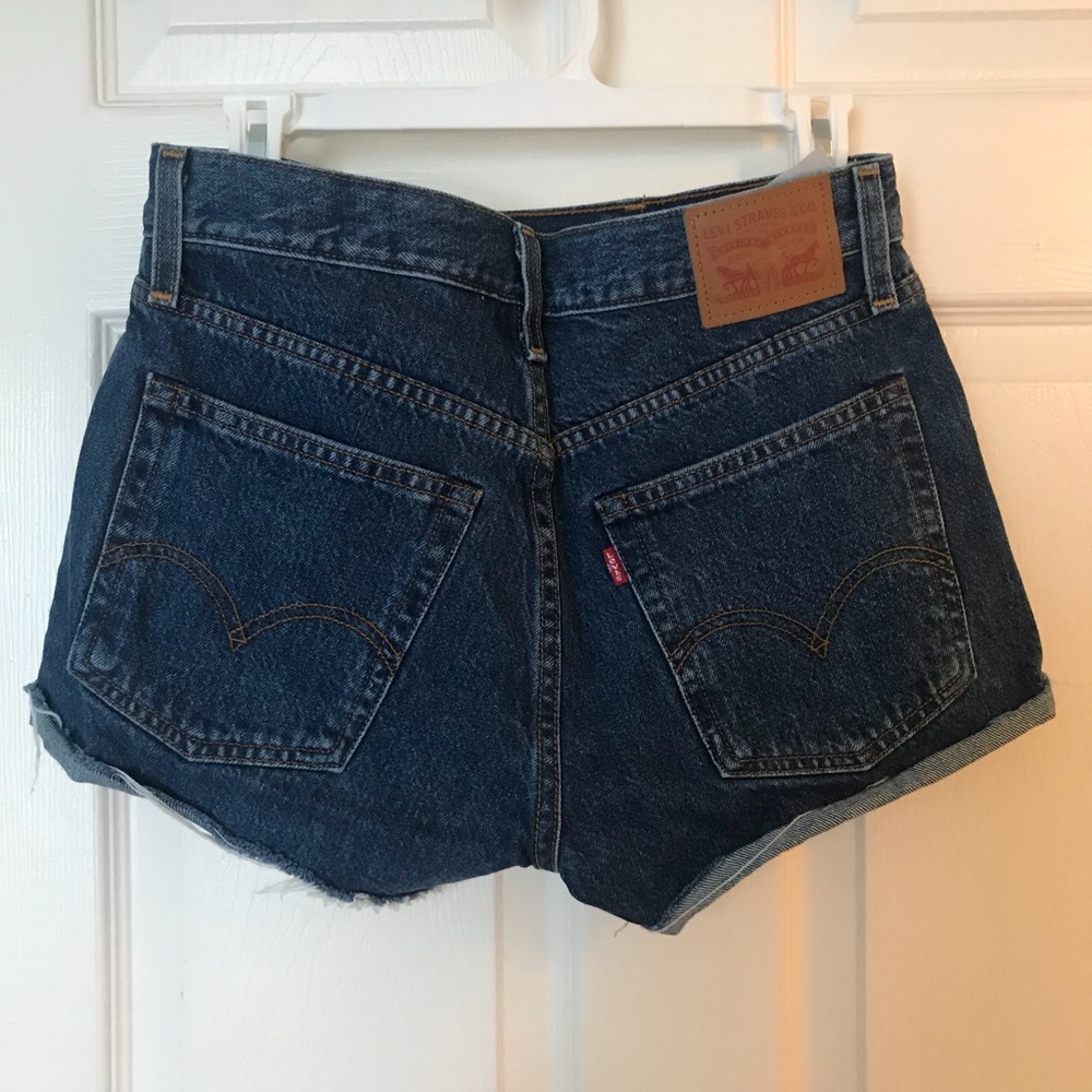 Levi’s High Rise Denim Shorts